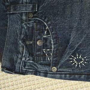 True Religon Jeans Sashiko Japenese Stitch Work